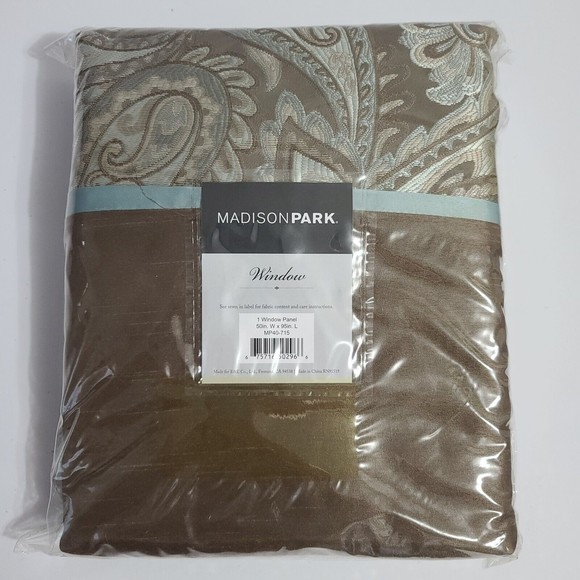 Madison Park Accents New Madison Park Aubrey Paisley Jacquard Faux